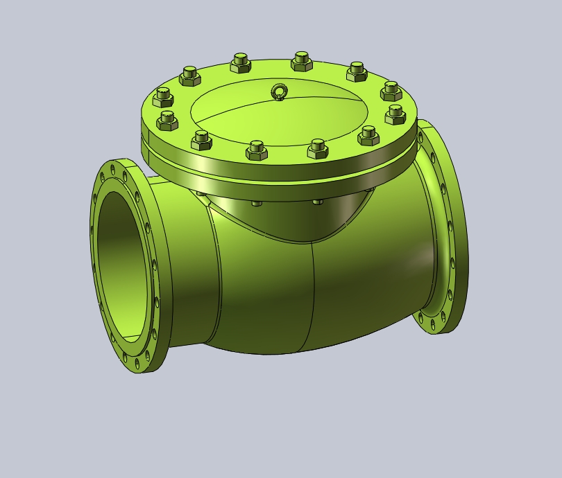 H44W-Class-150Lb API美标铸钢止回阀[450]